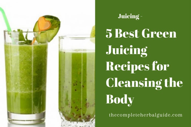 5 Best Green Juicing Recipes for Cleansing the Body