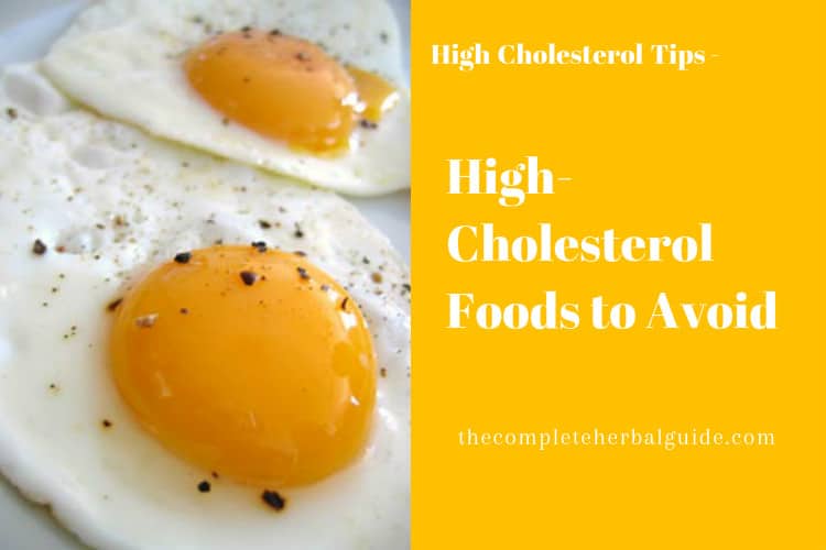 High-Cholesterol Foods to Avoid