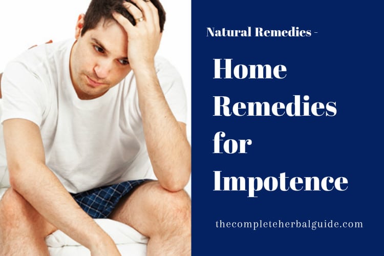Home Remedies for Impotence