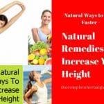 Natural Remedies to Increase Your Height