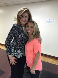 STACEY WITH ARIANNA HUFFINGTON