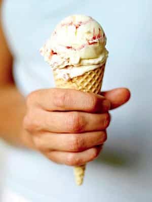 high cholesterol, ice cream