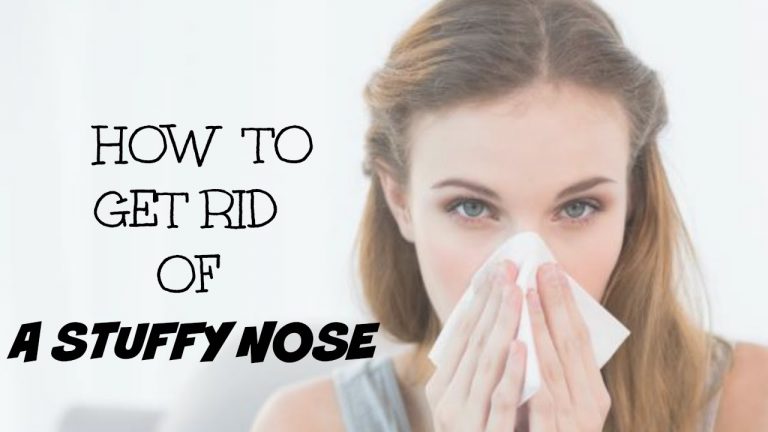 8+ Home Remedies for a Stuffy Nose