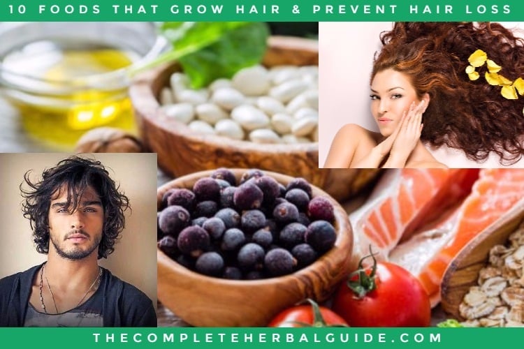 10 Foods That Promote Hair Growth - Health and Natural Healing Tips