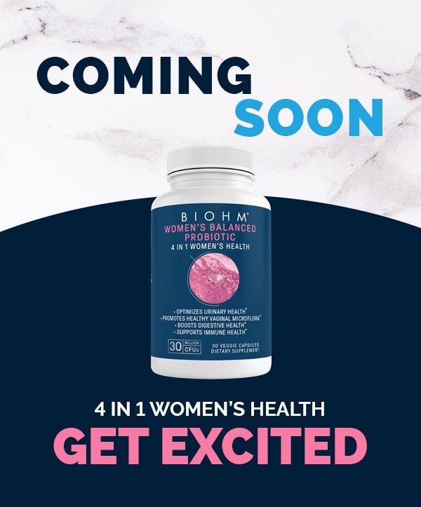 Let us introduce to you BIOHM Women’s Balanced Probiotic!
